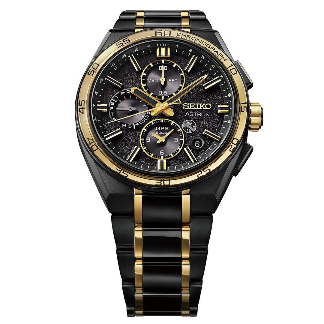 セイコー アストロン ネクスター セイコー創業145周年記念 限定モデル SBXC186 メンズ ソーラー GPS衛星電波 デュアルタイム クロノグラフ