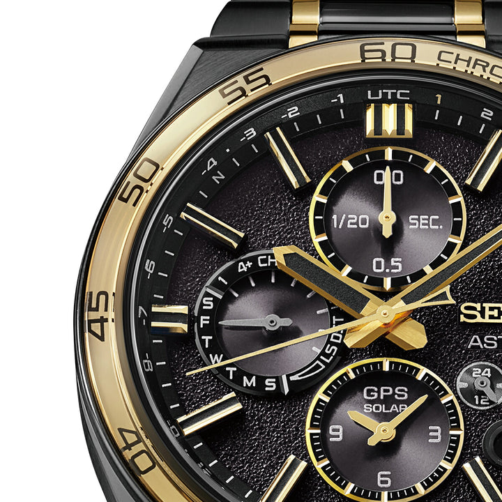 セイコー アストロン ネクスター セイコー創業145周年記念 限定モデル SBXC186 メンズ ソーラー GPS衛星電波 デュアルタイム クロノグラフ