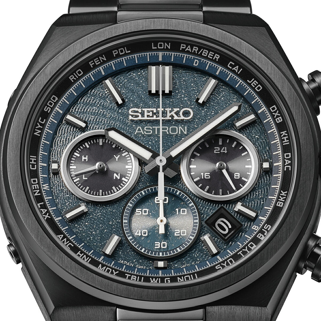 セイコー アストロン ネクスター スターリースカイ 2026 限定モデル 銀河 SBXY105 メンズ ソーラー 電波 ワールドタイムクロノグラフ