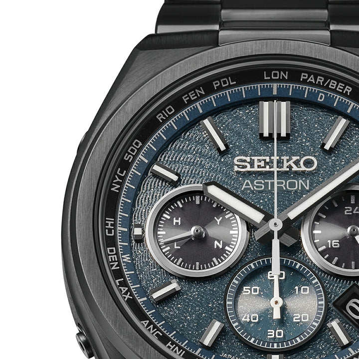 セイコー アストロン ネクスター スターリースカイ 2026 限定モデル 銀河 SBXY105 メンズ ソーラー 電波 ワールドタイムクロノグラフ