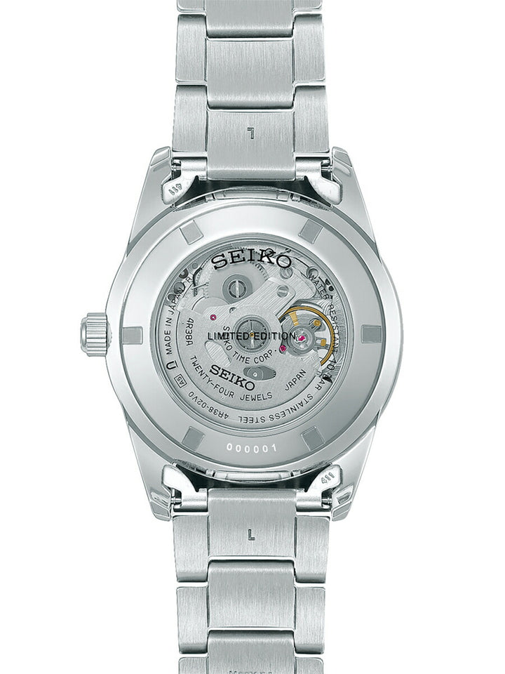 セイコー セレクション スプリング 2026 限定モデル SCVE065 メンズ メカニカル 機械式 オープンハート ライトブルーダイヤル