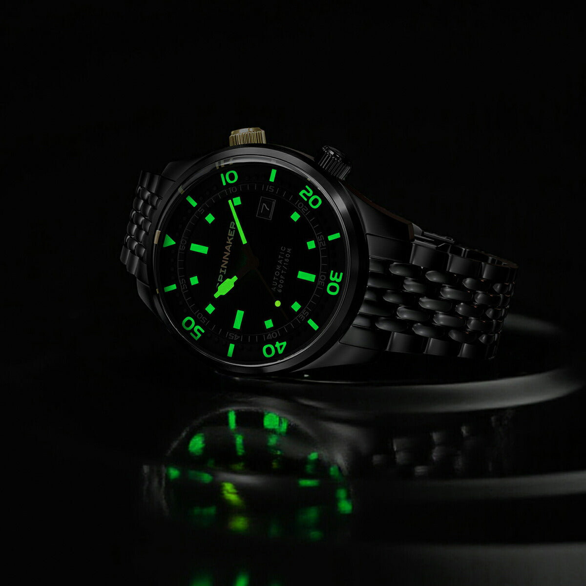 スピニカー ブラッドナー ブラック&ゴールド コレクション SP-5062-44