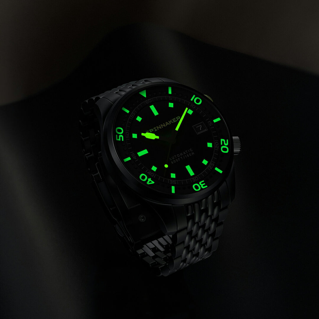 スピニカー ブラッドナー ブラック&ゴールド コレクション SP-5062-44 メンズ 機械式 自動巻き