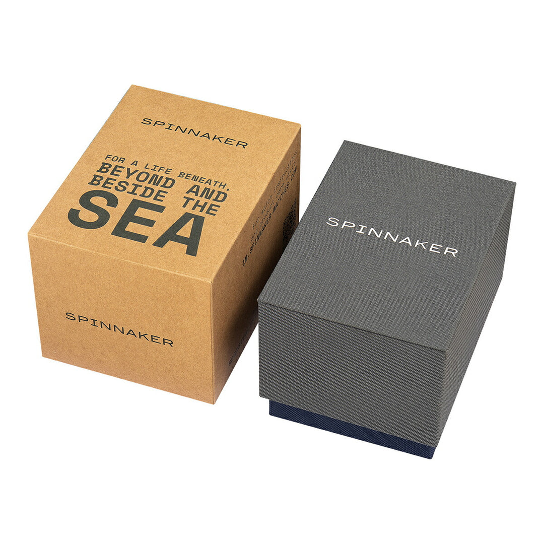 スピニカー ブラッドナー ブラック&ゴールド コレクション SP-5062-44 メンズ 機械式 自動巻き