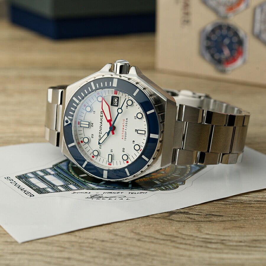 スピニカー DUMAS デュマ SP-5081-HH メンズ 機械式 自動巻き 3針