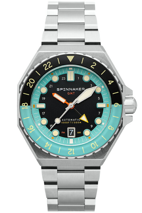 【美品】SPINNAKER 自動巻き 腕時計 イエロー bradner_SP-5062-01.png