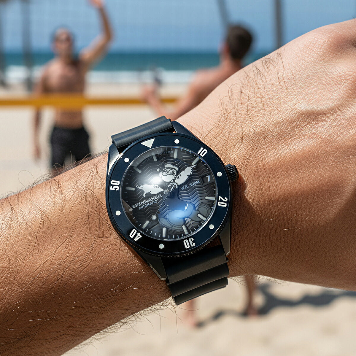 スピニカー チャレンジャー ポパイ コラボレーション 限定モデル