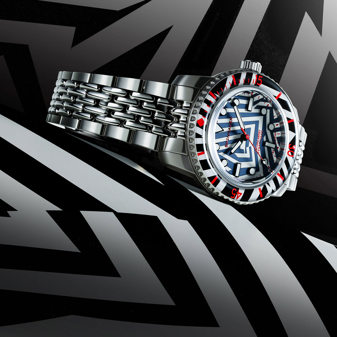 スピニカー フルース Razzle Dazzle ラズルダズル 限定モデル SP-5165-11 メンズ 機械式 自動巻き