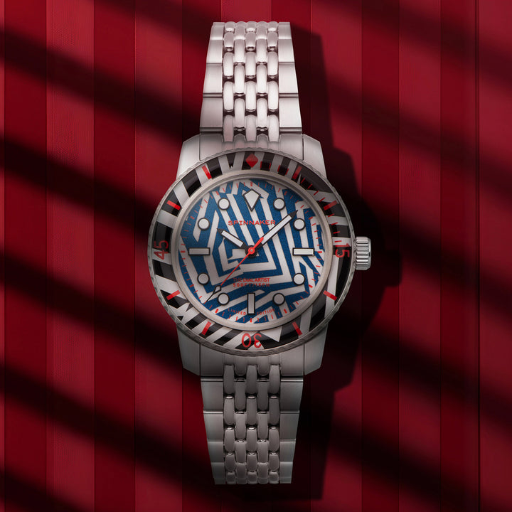 スピニカー フルース Razzle Dazzle ラズルダズル 限定モデル SP-5165-11 メンズ 機械式 自動巻き