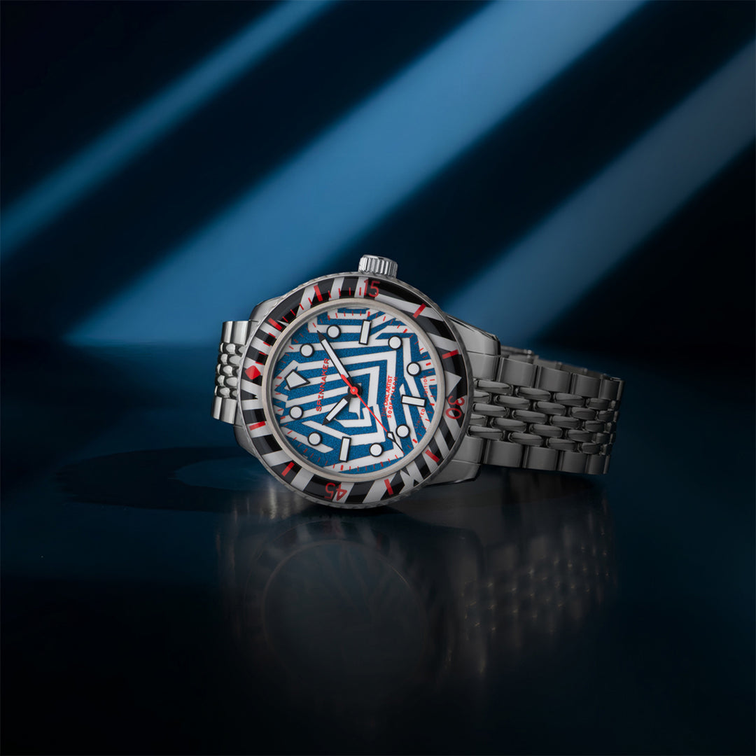 スピニカー フルース Razzle Dazzle ラズルダズル 限定モデル SP-5165-11 メンズ 機械式 自動巻き