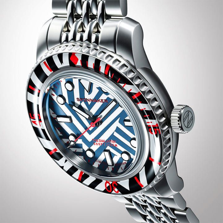 スピニカー フルース Razzle Dazzle ラズルダズル 限定モデル SP-5165-11 メンズ 機械式 自動巻き