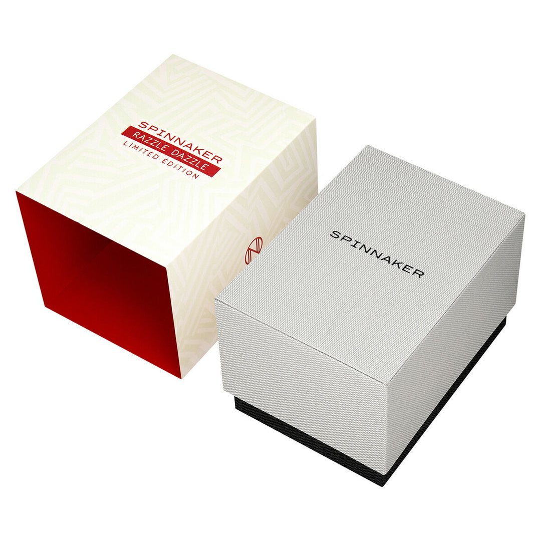 スピニカー フルース Razzle Dazzle ラズルダズル 限定モデル SP-5165-11 メンズ 機械式 自動巻き