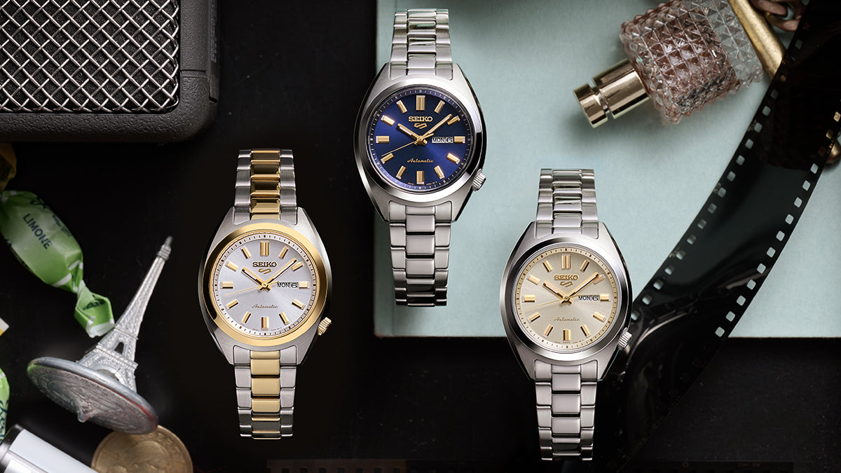 新品同様 SEIKO5 日本製 7S26 純国産 箱保証書付 12月5日発売》セイコー 5スポーツ SNXSシリーズ スモールサイズ へび