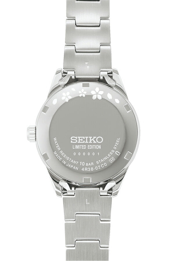 セイコー セレクション 2026 SAKURA Blooming 限定モデル 逆さ桜 SSDE024 レディース メカニカル 機械式 オープンハート ピンクダイヤル