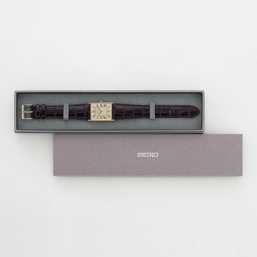 セイコー セレクション nano・universe ナノ・ユニバース コラボレーションモデル SSEH020 メンズ クオーツ 電池式 ブラウン 革ベルト