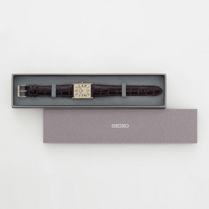 セイコー セレクション nano・universe ナノ・ユニバース コラボレーションモデル SSEH020 メンズ クオーツ 電池式 ブラウン 革ベルト
