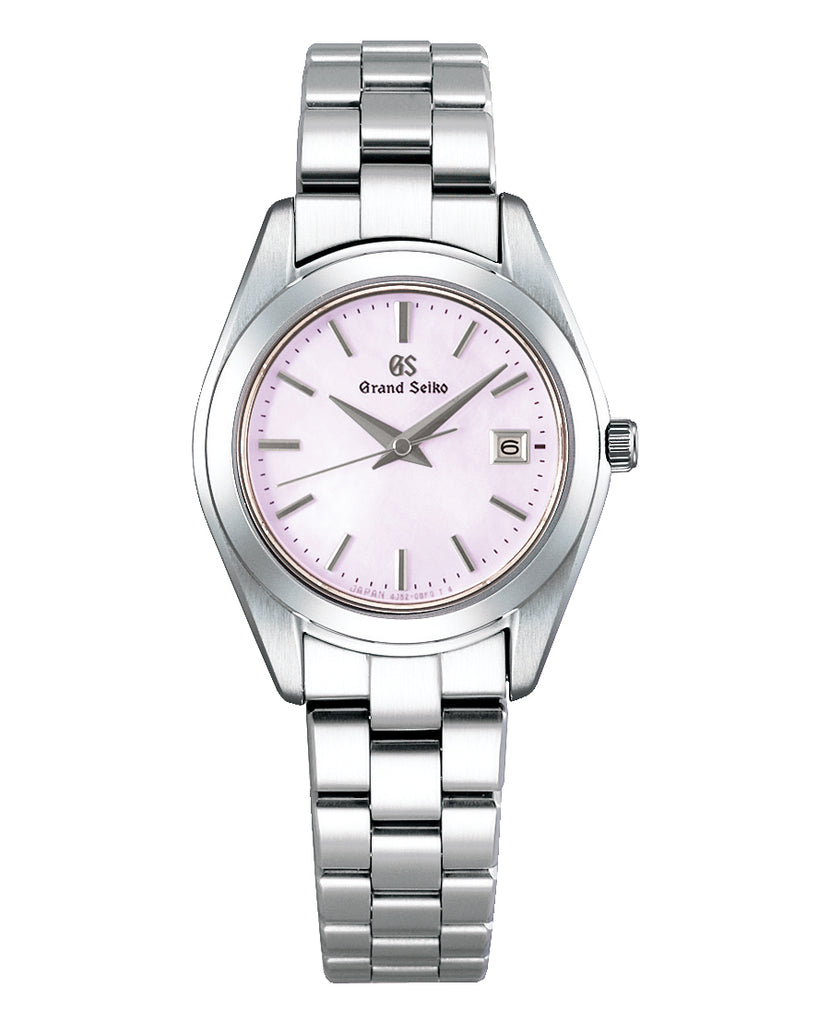 希少 限定300本 極美品 ピエールラニエ クォーツ 白蝶貝 グランドセイコー クオーツ レディース STGF267 白蝶貝 メタルベルト