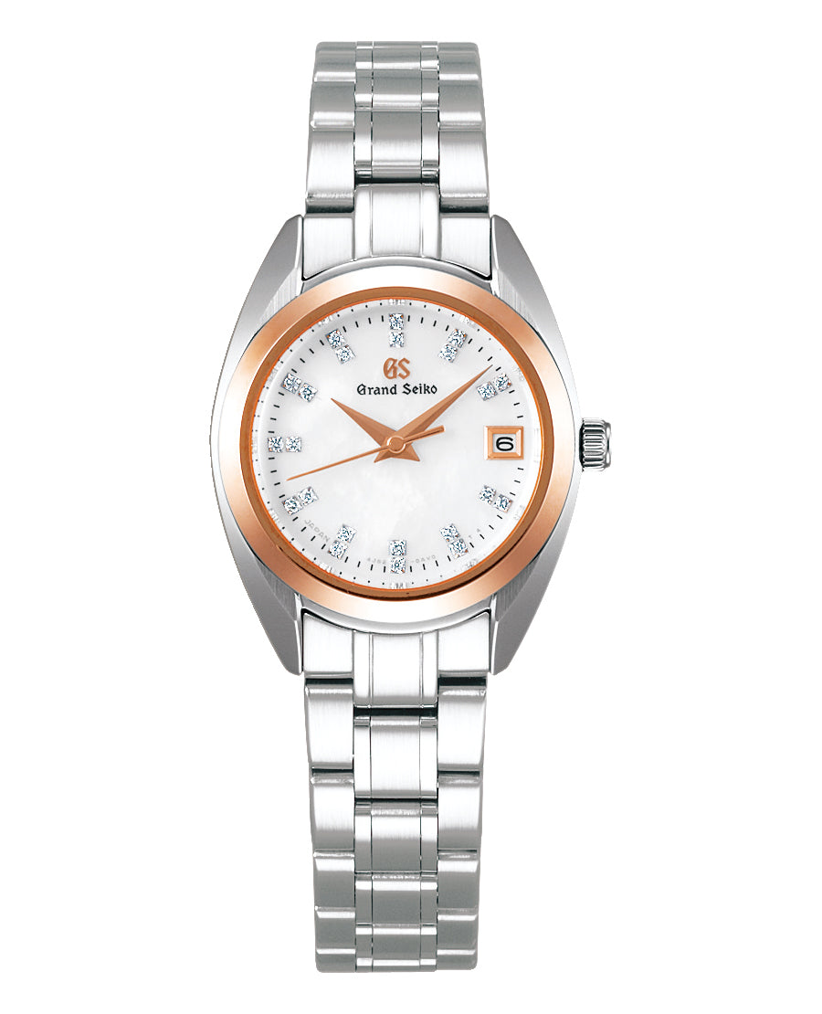 グランドセイコー クオーツ レディース STGF275 ホワイト メタルベルト