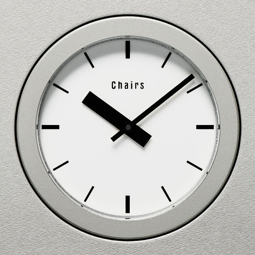 タカタレムノス 置き時計 Chairs DEAR VERA II クオーツ 電池式 アルミニウム 内田 繁 SU25-03