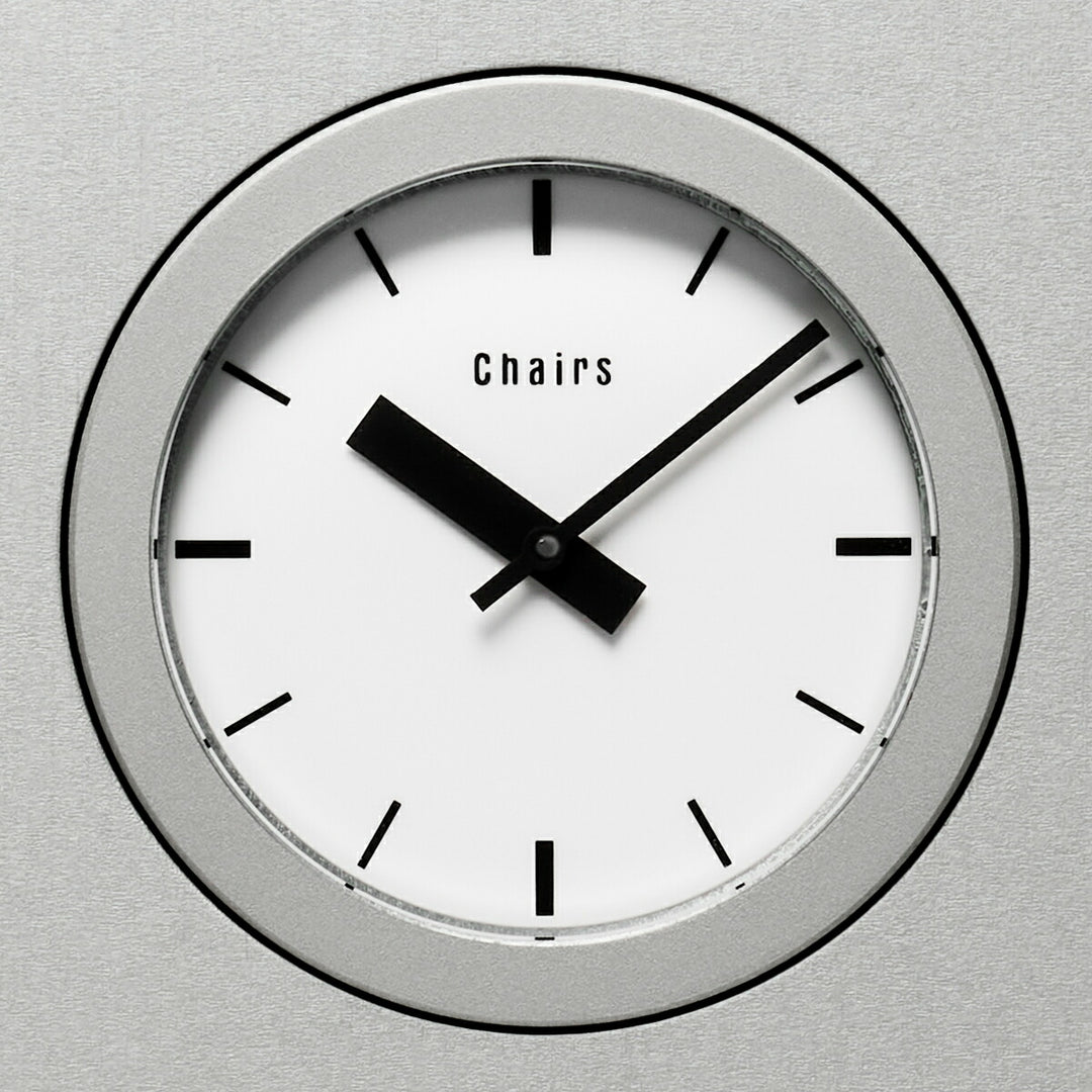 タカタレムノス 置き時計 Chairs DEAR VERA I クオーツ 電池式 アルミニウム 内田 繁 SU25-13