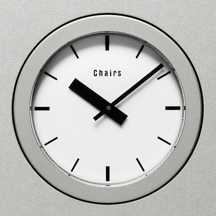 タカタレムノス 置き時計 Chairs DEAR VERA I クオーツ 電池式 アルミニウム 内田 繁 SU25-13