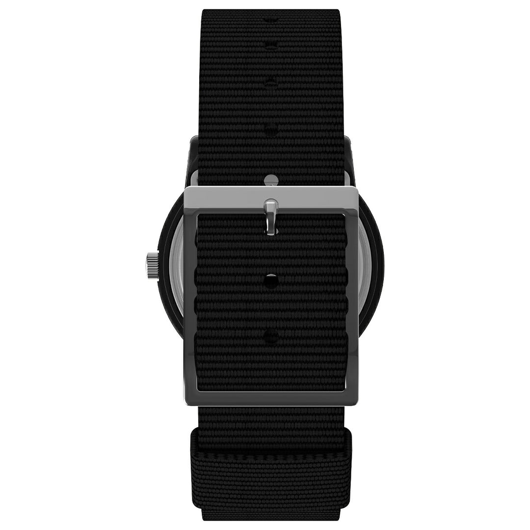 タイメックス キャンパー 34mm 復刻モデル チビミリ ブラック T18581 メンズ レディース クオーツ 電池式 ナイロンバンド