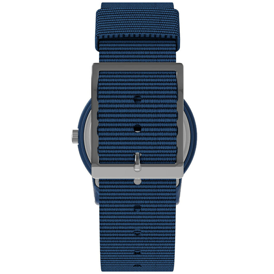 タイメックス キャンパー 34mm 復刻モデル チビミリ ブルー T2N257 メンズ レディース クオーツ 電池式 ナイロンバンド