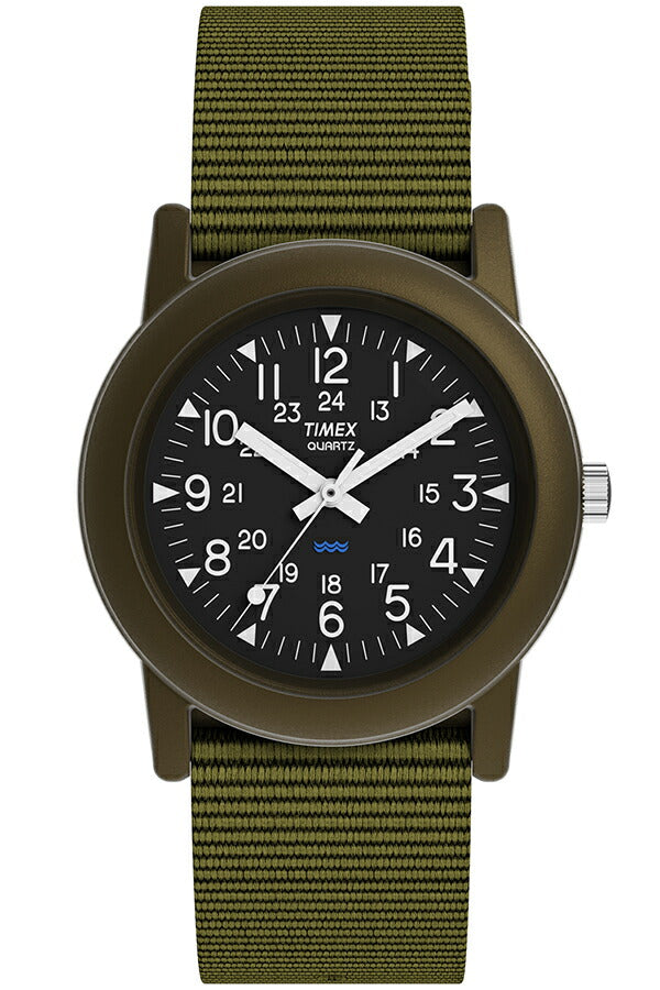 タイメックス キャンパー 34mm 復刻モデル チビミリ ブルー T2N257