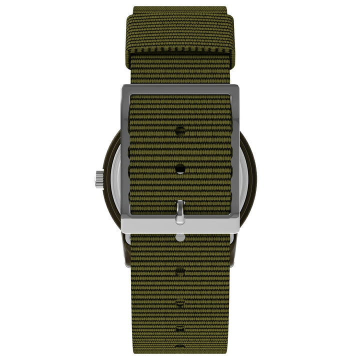 タイメックス キャンパー 34mm 復刻モデル チビミリ オリーブグリーン T41711 メンズ レディース クオーツ 電池式 ナイロンバンド