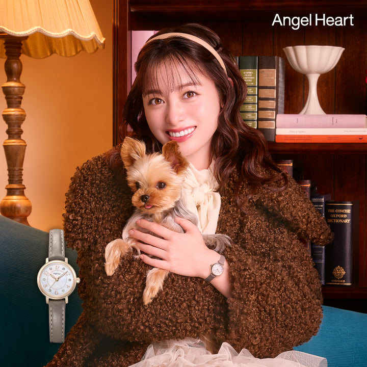 エンジェルハート トゥインクルハート THN24P-TP レディース ソーラー 革ベルト トープ 橋本環奈さん着用
