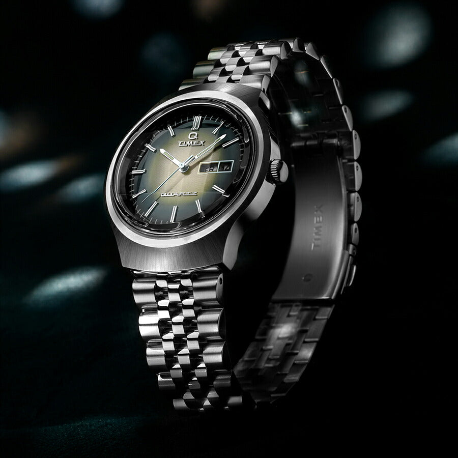 【国内即納】TIMEX Q Timex TW2W22500 ユニセックス 腕時計 タイメックス Q TIMEX デグラーデ 復刻モデル TW2W22500 メンズ