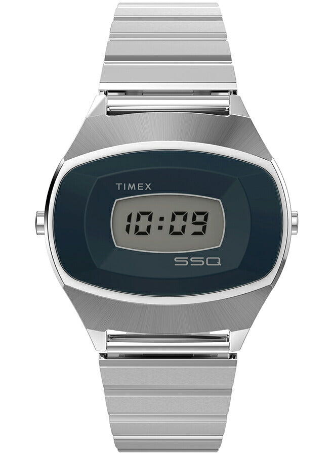 ビンテージTIMEX SSQ デジタル　シルバー　A89 ビンテージTIMEX SSQ デジタル シルバー A89 ビンテージTIMEX SSQ
