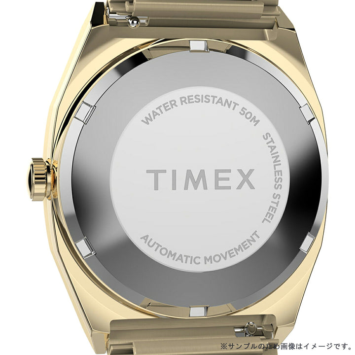 タイメックス 1983 E-Line 復刻モデル TVダイヤル TW2Y07200 メンズ レディース 機械式 自動巻き エクスパンションベルト ゴールド