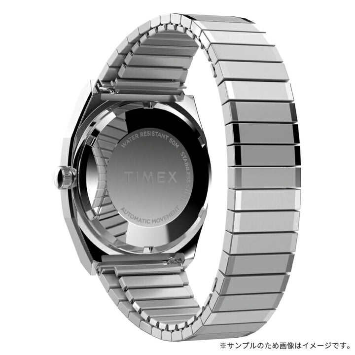 タイメックス 1983 E-Line 復刻モデル TVダイヤル TW2Y07300 メンズ レディース 機械式 自動巻き エクスパンションベルト ブルー
