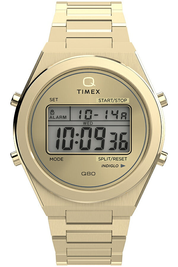 タイメックス Q TIMEX Q80 コンチネンタル TW2Y09700 メンズ クオーツ 電池式 デジタル ゴールド