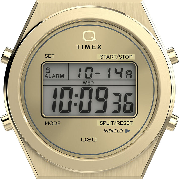 タイメックス Q TIMEX Q80 コンチネンタル TW2Y09700 メンズ クオーツ 電池式 デジタル ゴールド