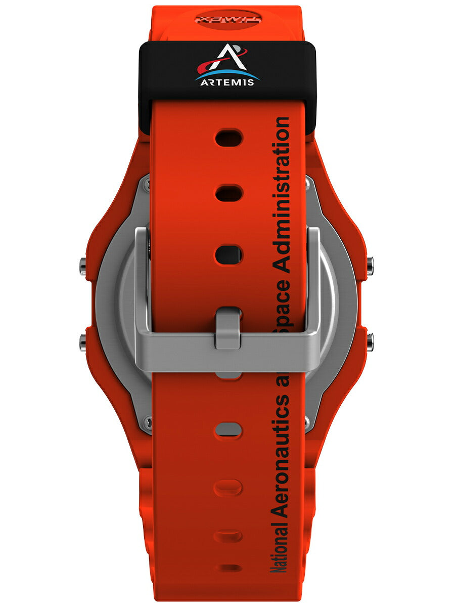 タイメックス NASA アルテミス計画 コラボレーションモデル 宇宙服 オレンジ TW2Y13300 メンズ レディース クオーツ 電池式 デジタル 樹脂バンド