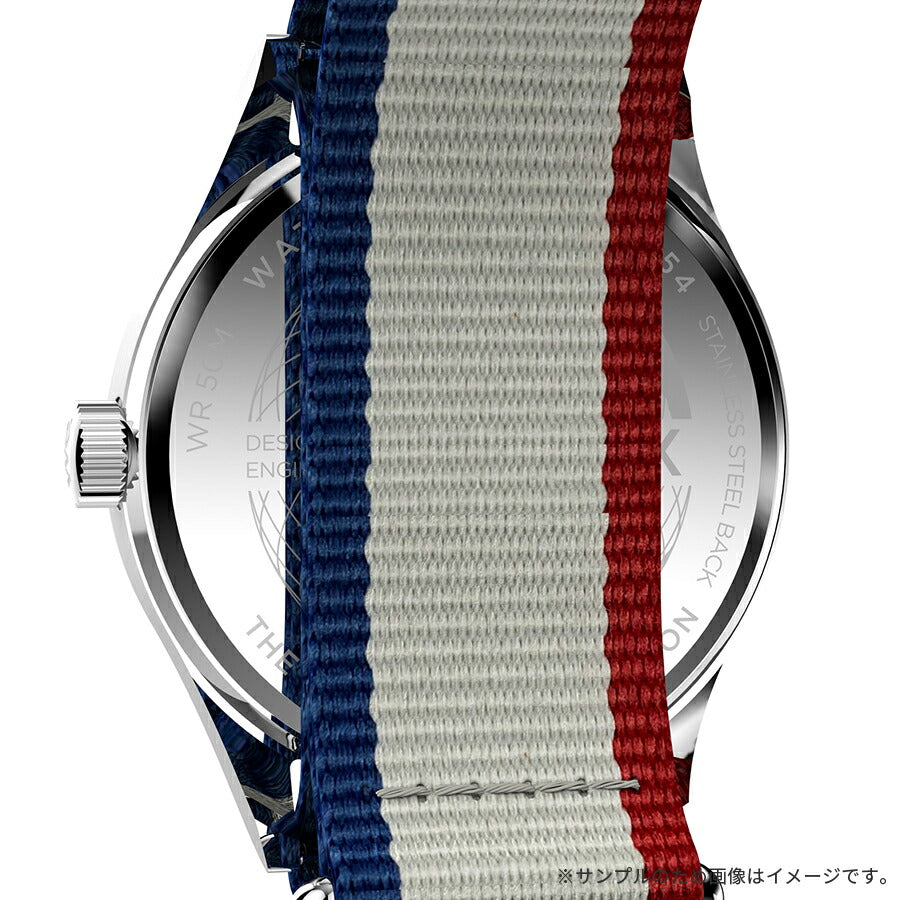 タイメックス ウィークエンダー ニューイングランド TW2Y15500 メンズ クオーツ 電池式 3針 ホワイトダイヤル ナイロンバンド