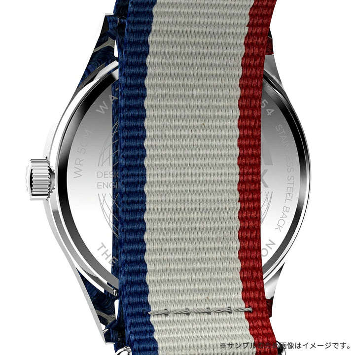 タイメックス ウィークエンダー ニューイングランド TW2Y15500 メンズ クオーツ 電池式 3針 ホワイトダイヤル ナイロンバンド