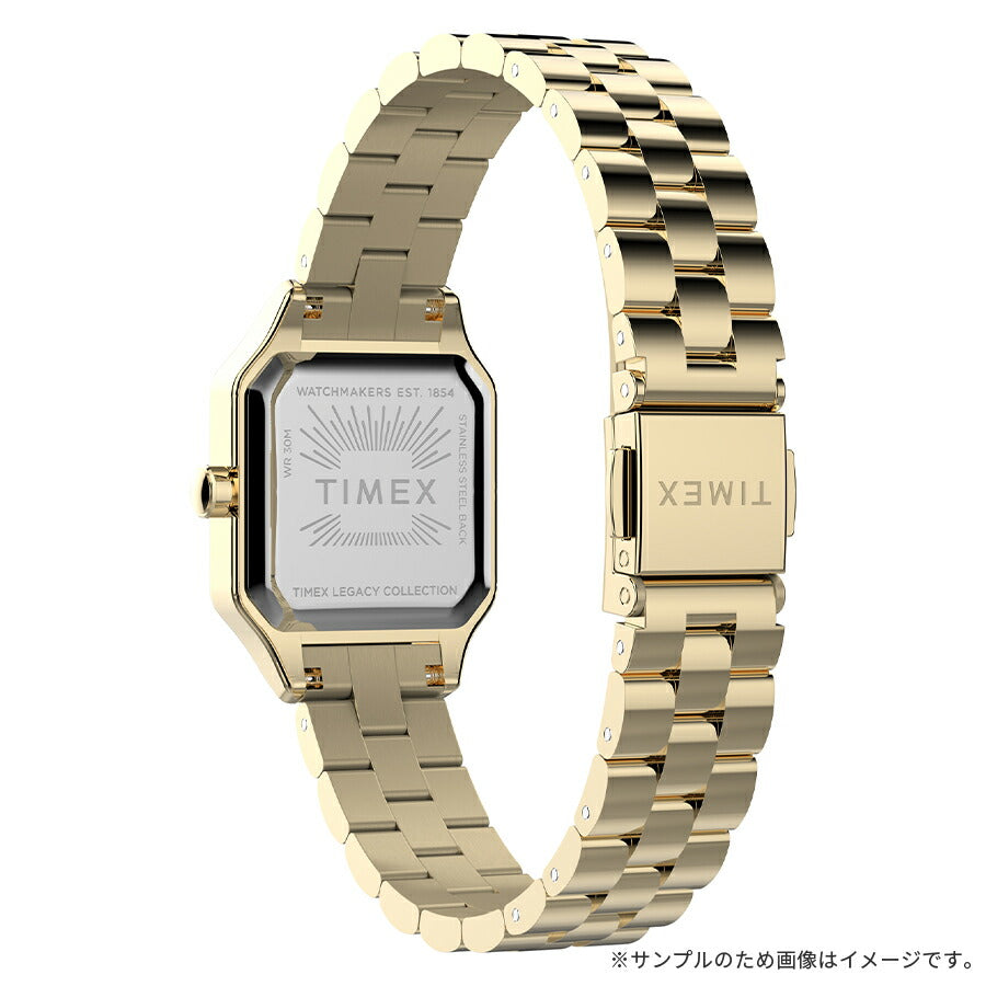 タイメックス Legacy Addison レガシーアディソン TW2Y23700 レディース クオーツ 電池式 2針 スクエア ゴールド