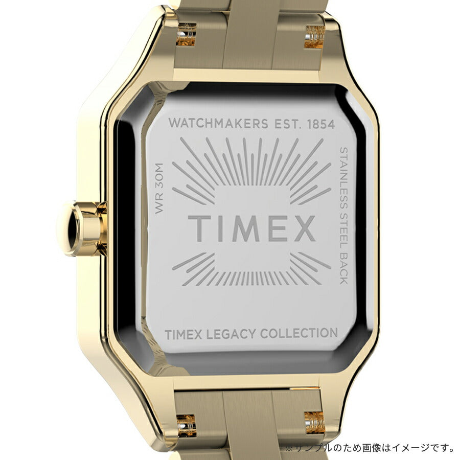 タイメックス Legacy Addison レガシーアディソン TW2Y23700 レディース クオーツ 電池式 2針 スクエア ゴールド