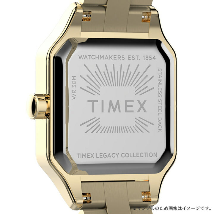 タイメックス Legacy Addison レガシーアディソン TW2Y23700 レディース クオーツ 電池式 2針 スクエア ゴールド