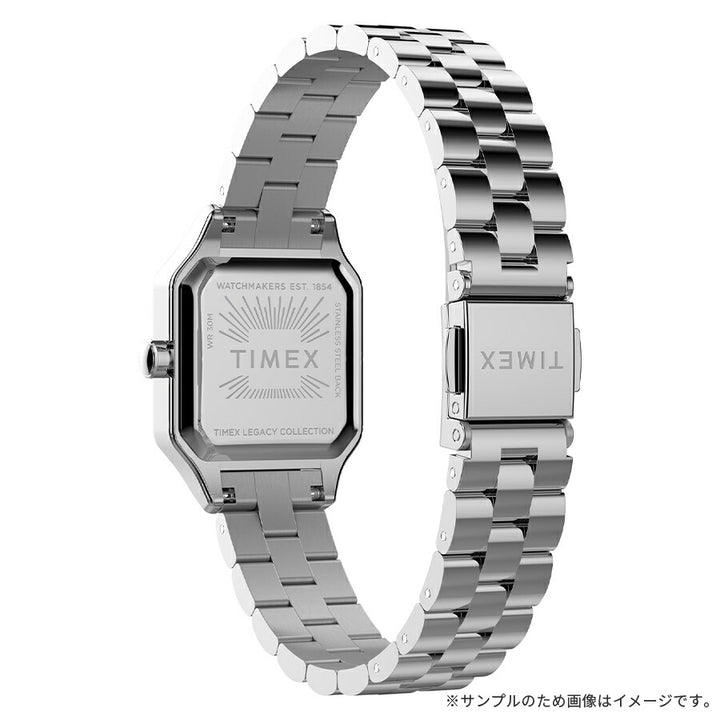 タイメックス Legacy Addison レガシーアディソン TW2Y23800 レディース クオーツ 電池式 2針 スクエア シルバー