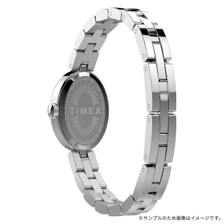 タイメックス Cavatina キャバティナ TW2Y26600 レディース クオーツ 電池式 2針 オーバル ブルーダイヤル