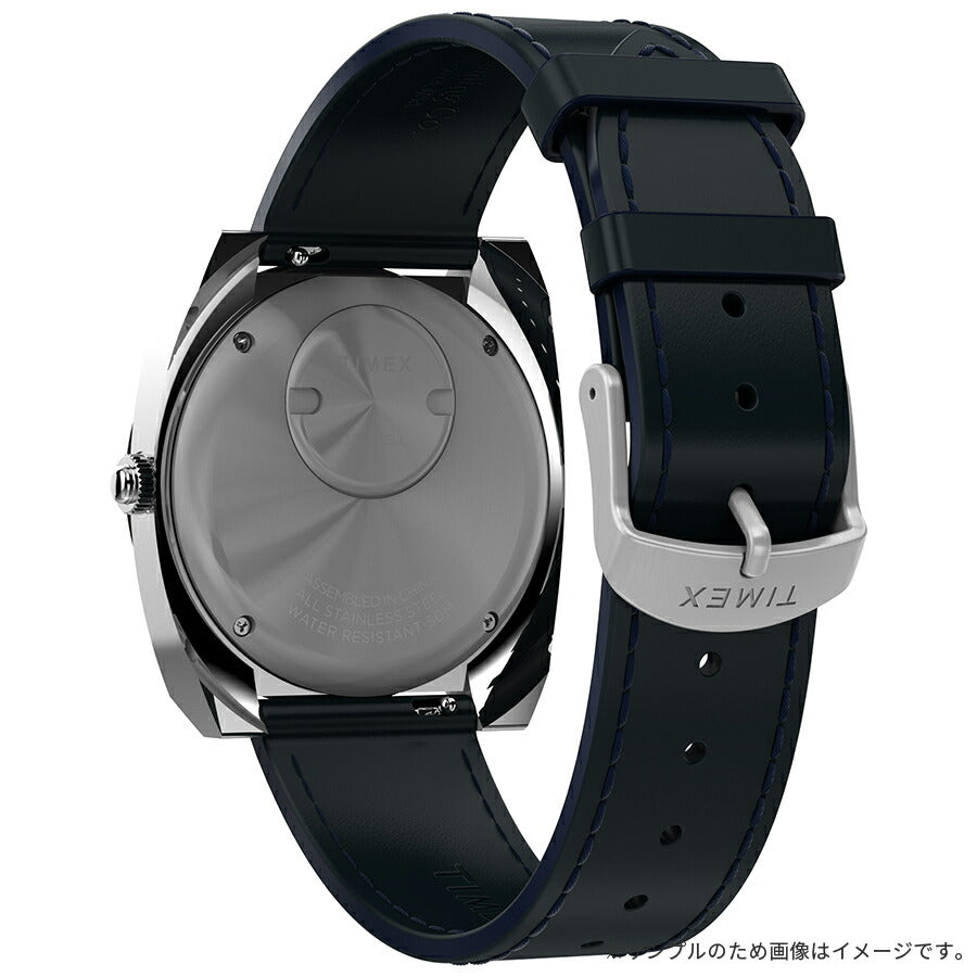 タイメックス Q TIMEX 1972 ワールドタイム 復刻モデル TW2Y31400 メンズ クオーツ 電池式 ブルー 革ベルト
