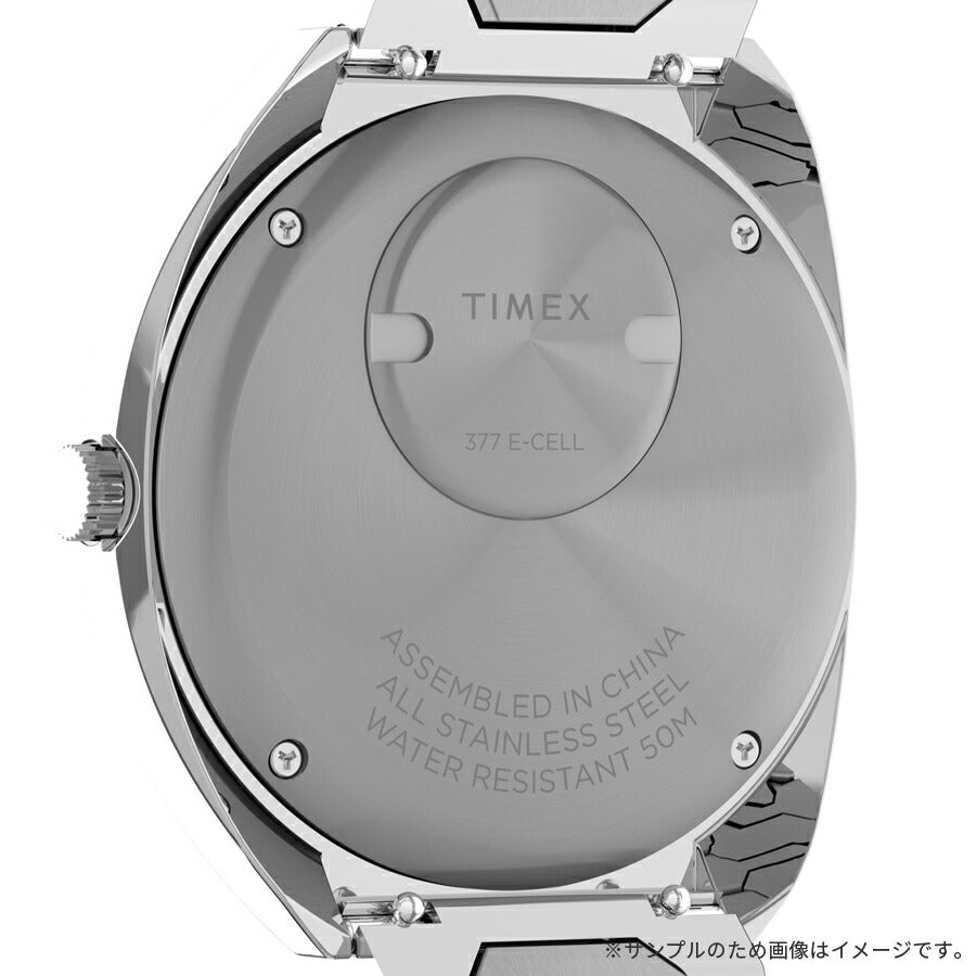 タイメックス Q TIMEX 1972 タイムマシン 復刻モデル TW2Y33100 メンズ クオーツ 電池式 ブルーダイヤル シルバー メタルバンド