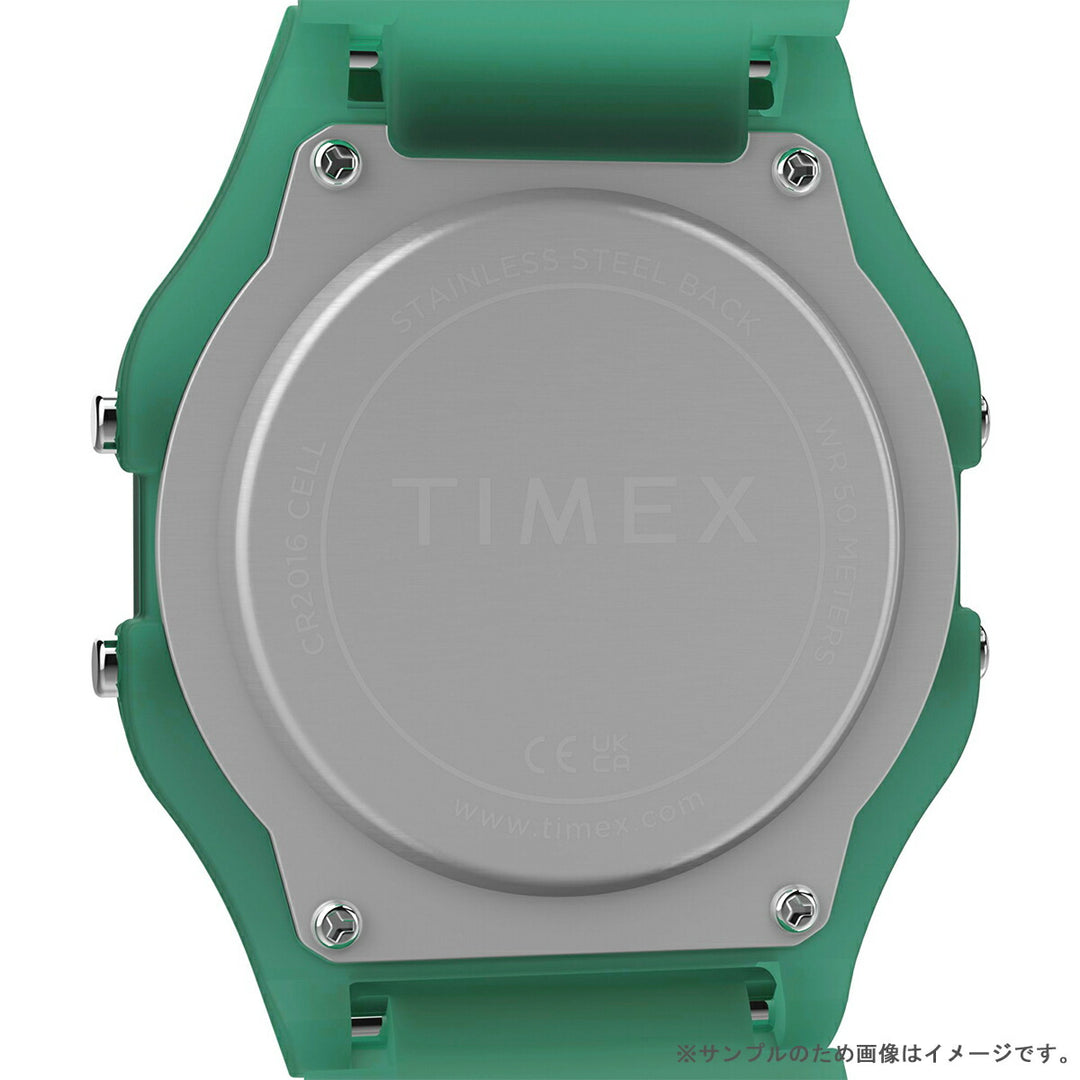 タイメックス T80 トランスルーセント TW2Y34100 メンズ レディース 電池式 クオーツ デジタル 半透明 グリーン