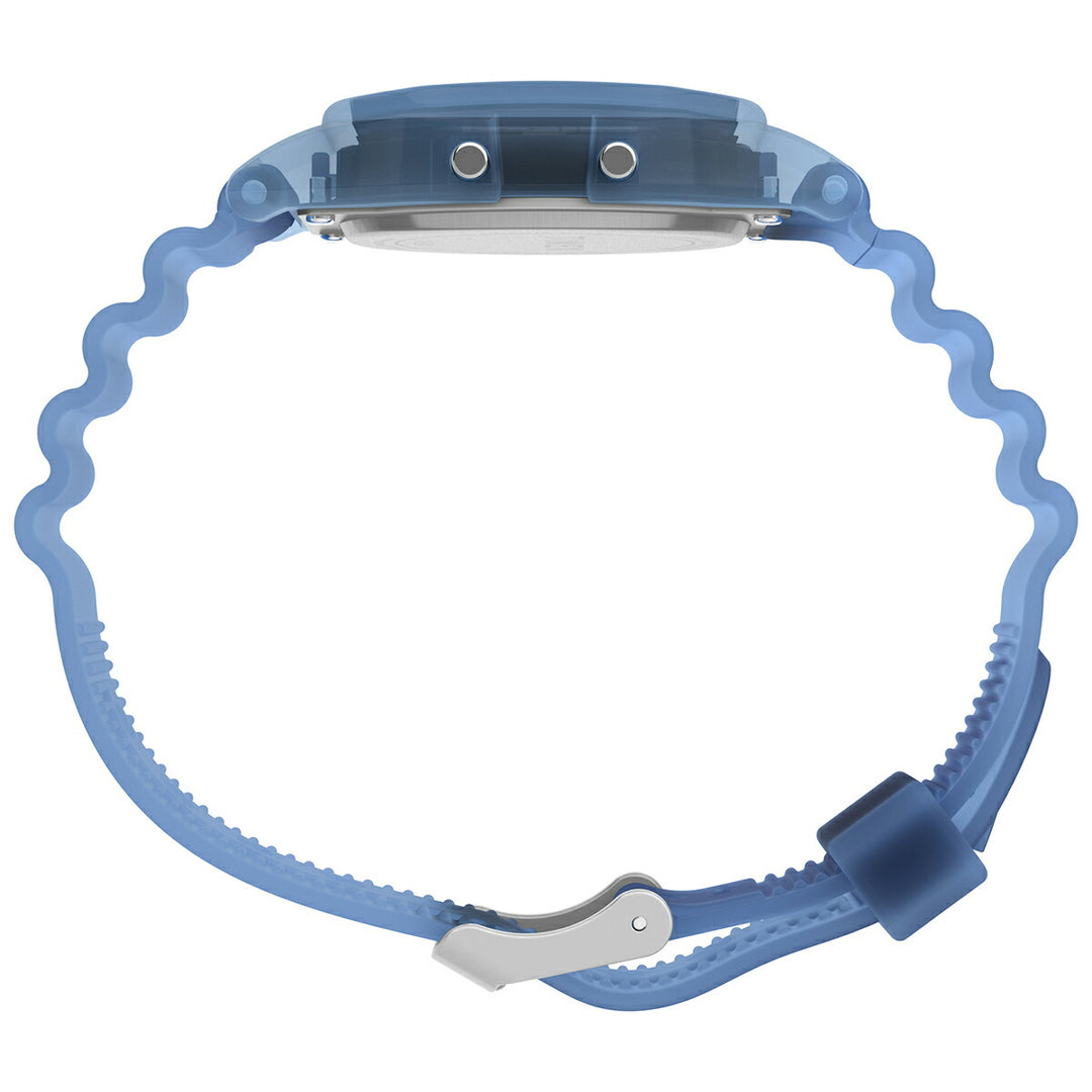 タイメックス T80 トランスルーセント TW2Y34200 メンズ レディース 電池式 クオーツ デジタル 半透明 ブルー