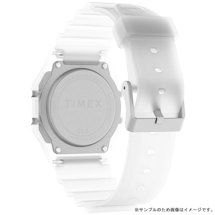 タイメックス T80 トランスルーセント TW2Y36400 メンズ レディース 電池式 クオーツ デジタル 半透明 クリア