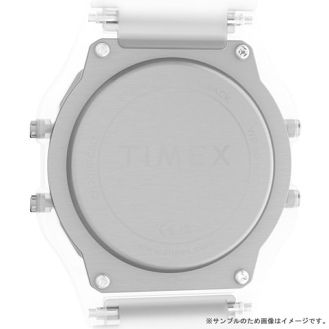 タイメックス T80 トランスルーセント TW2Y36400 メンズ レディース 電池式 クオーツ デジタル 半透明 クリア